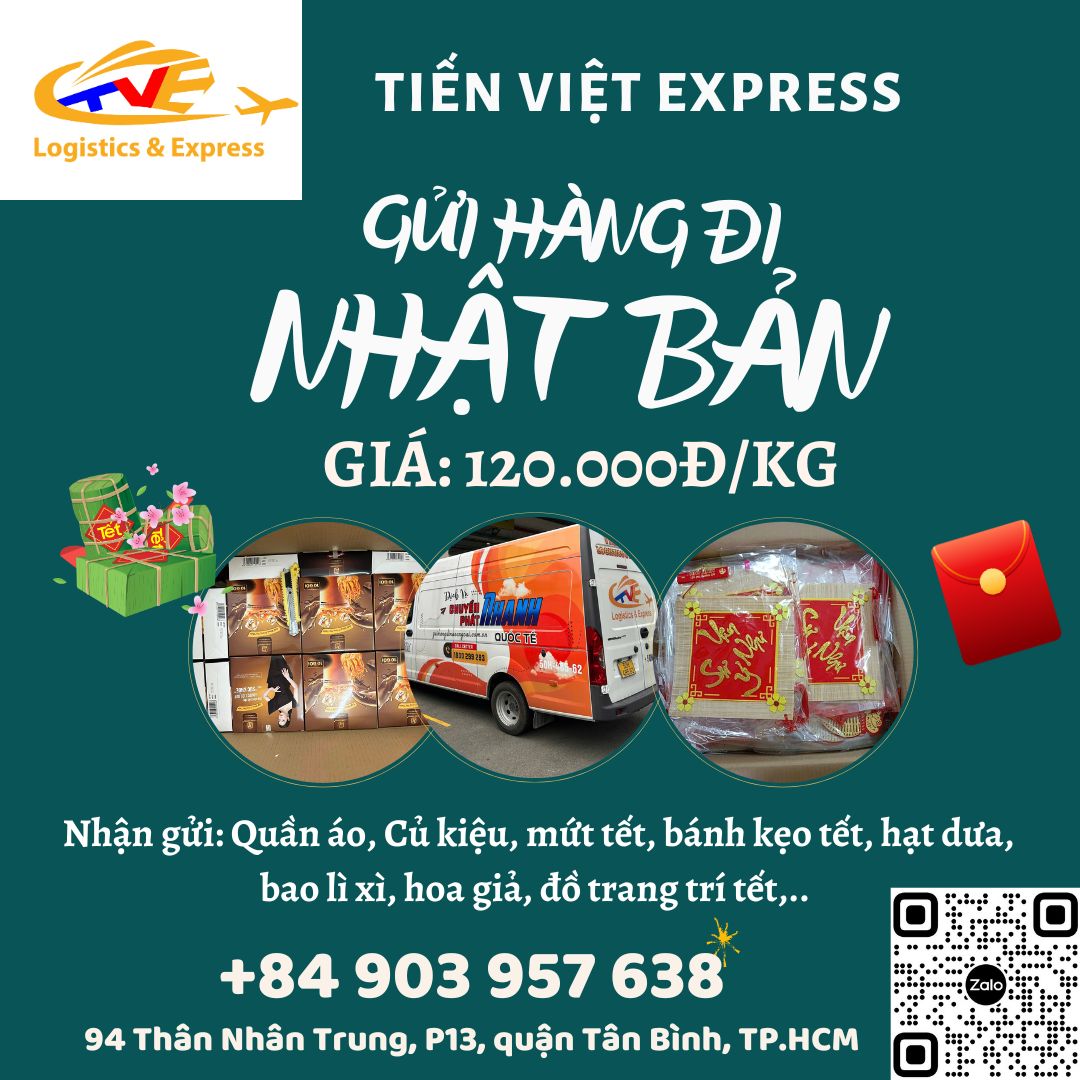 Gửi hàng đi Nhật Bản  - Tiến Việt Express